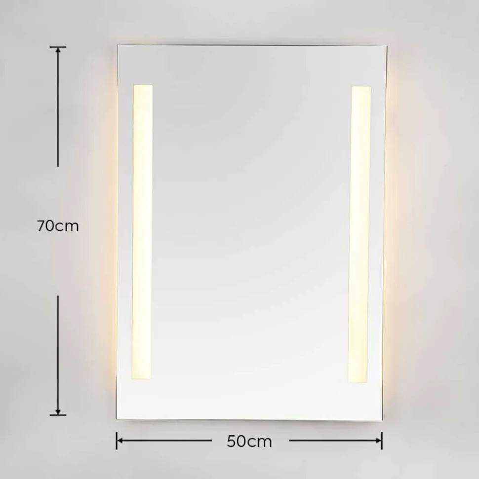 Hängespiegel mit LED Beleuchtung - Muweja