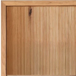 Hängevitrine aus Wildeiche Massivholz - Fredellia