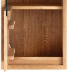 Hängevitrine aus Wildeiche Massivholz - Fredellia