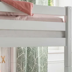 Hochbett & Einzelbett & Regal Set - Polar (zweiteilig)