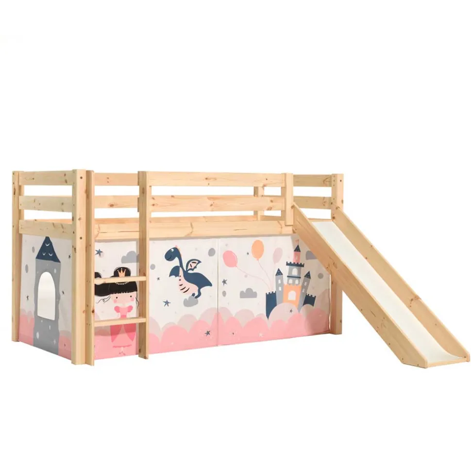 Hochbett Märchenland mit Drache & Prinzessin - Rom