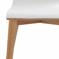 Hochdrucklaminat Stuhl in Weiß - Sonda (2er Set)