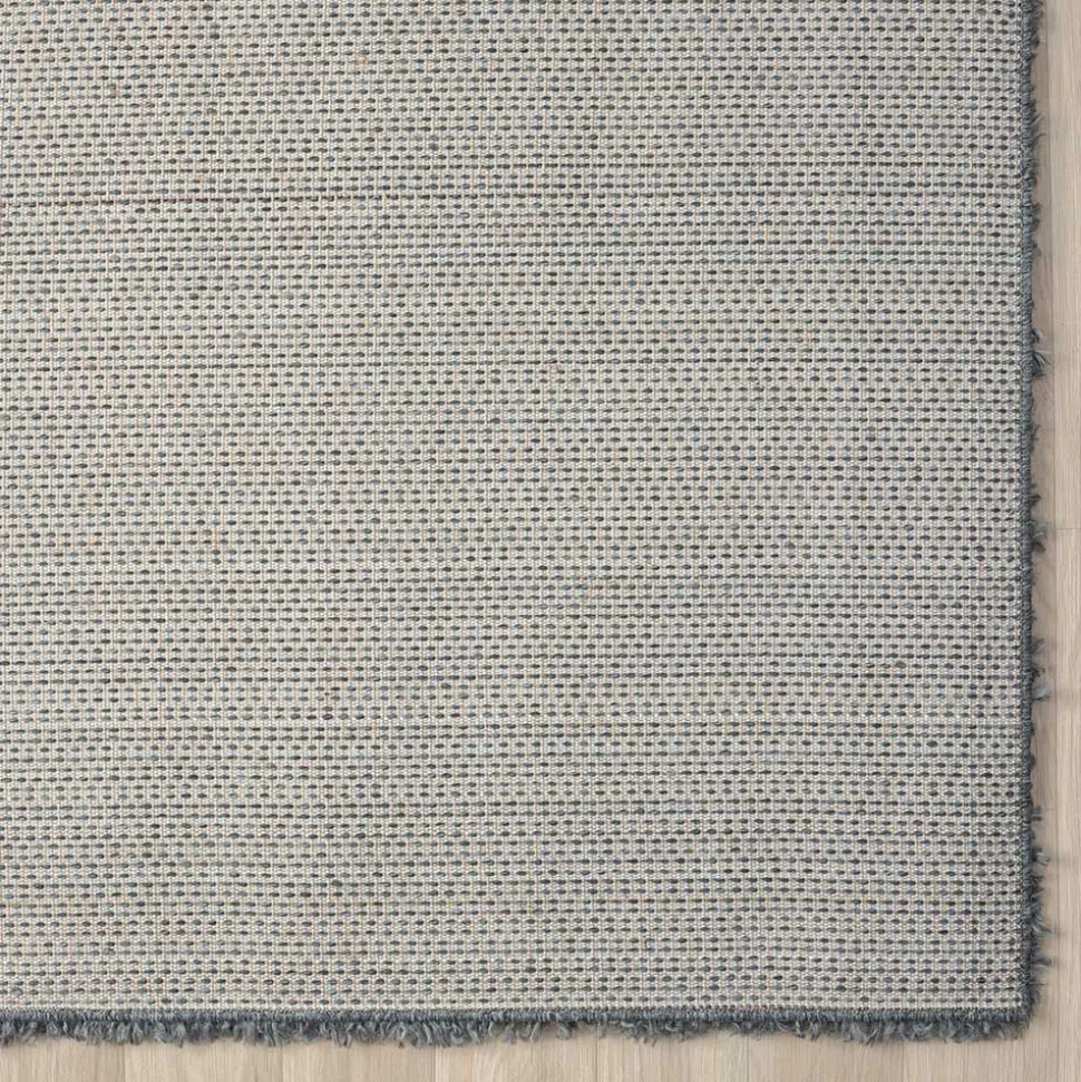 Hochflor Teppich in dunklem Grau - Bescion