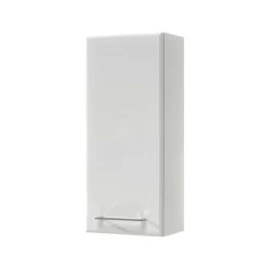 Hochglanz Bad-Oberschrank in Weiß - Makimona