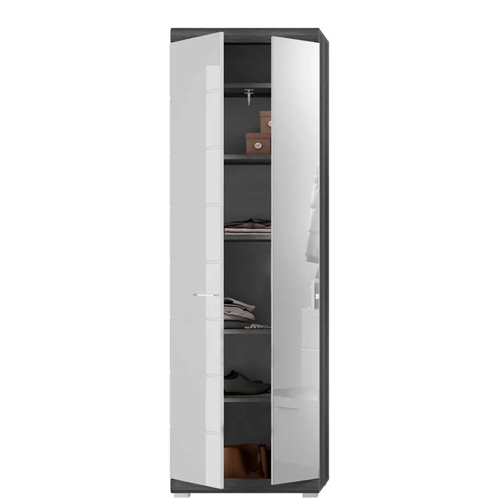 Hochglanz Dielenmöbel Set - Nancys (dreiteilig)