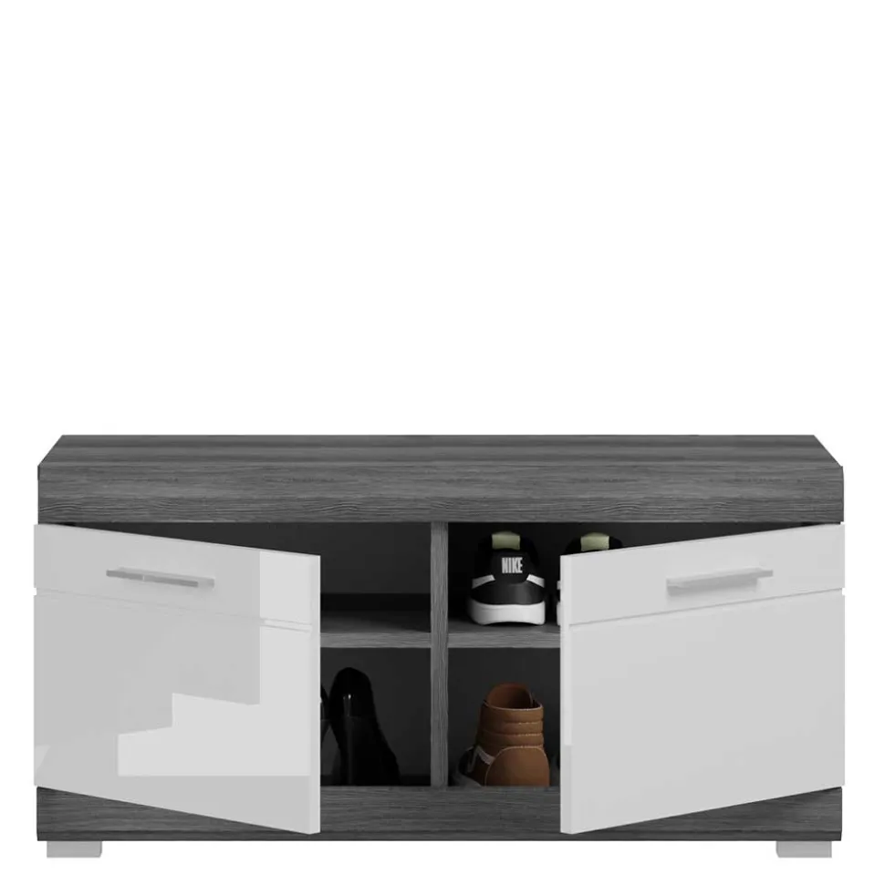 Hochglanz Flureinrichtung Set - Nancys (vierteilig)