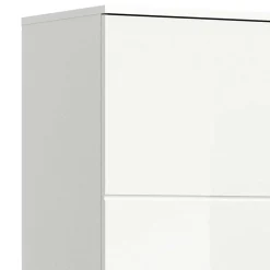 Hochglanz Flurschrank in Weiß - Rugova
