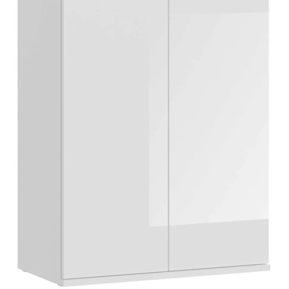 Hochglanz Flurschrank mit vier Türen - Ejulia