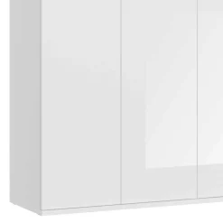 Hochglanz Kleiderschrank 6-türig - Ejulia (zweiteilig)