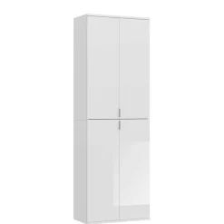 Hochglanz Kleiderschrank Set kompakt - Ejulia (dreiteilig)