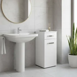 Hochglanz Unterschrank Sagunis für Badezimmer