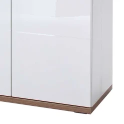 Hochglanz Vitrine in Weiß - Icadro
