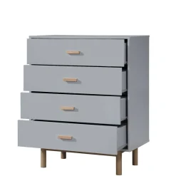 Hochkommode - zweifarbiger Scandi Chic - Caldaro