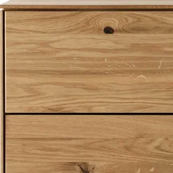 Hochkommode aus geölter Wildeiche - Nuessa