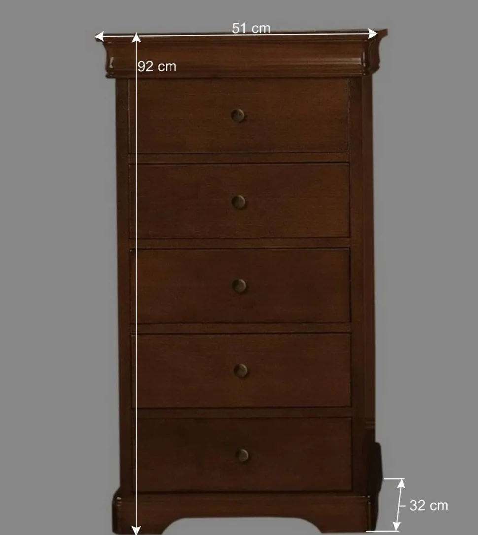 Hochkommode im klassischen Stil - Lemerzi