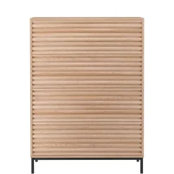 Hochkommode in Eiche Holzoptik - Lunira