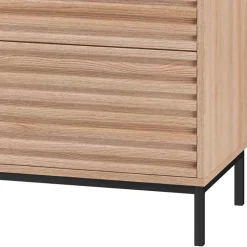 Hochkommode in Eiche Holzoptik - Lunira