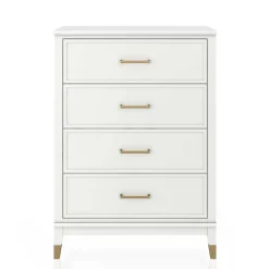 Hochkommode in Weiß und Gold - Blames