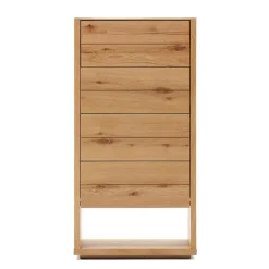 Hochkommode mit vier Schubladen und Fach - Algaro