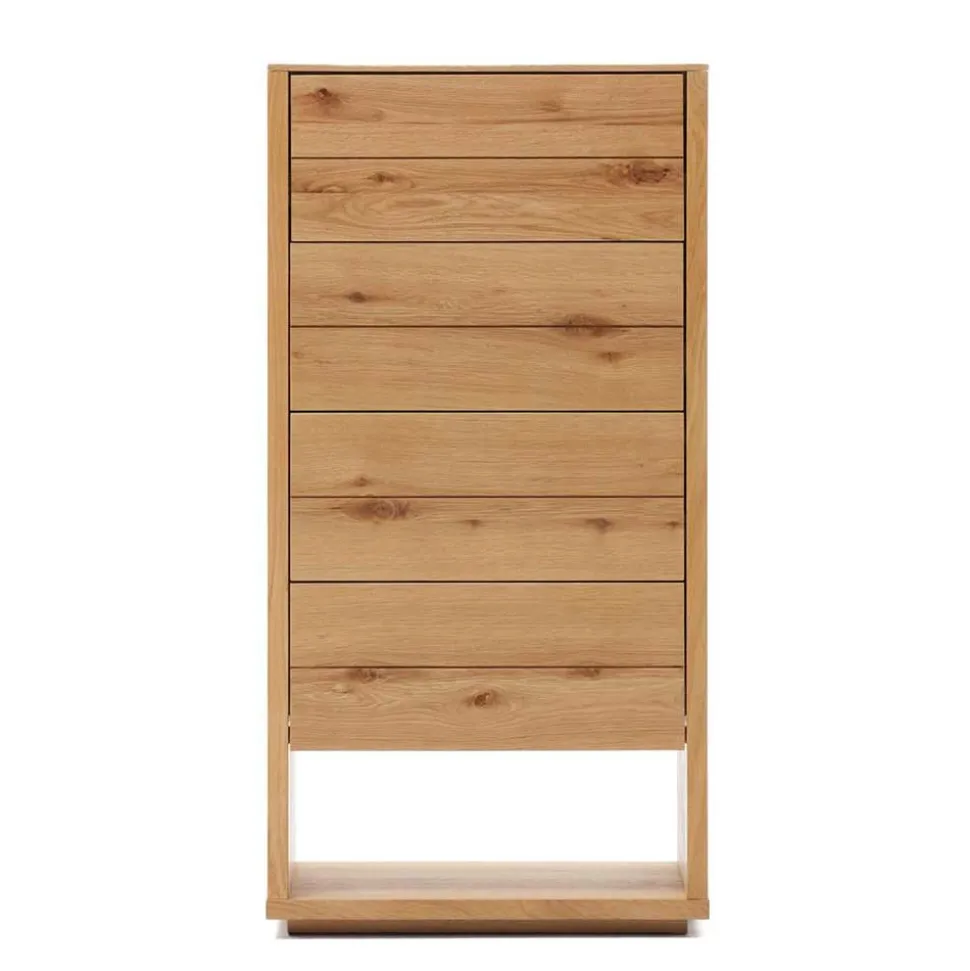 Hochkommode mit vier Schubladen und Fach - Algaro