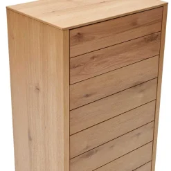 Hochkommode mit vier Schubladen und Fach - Algaro