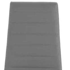 Hochlehner Essstuhl in Grau & Schwarz - Padru (4er Set)