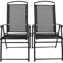 Hochlehner Gartenstühle klappbar - Alcamo (2er Set)