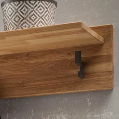 Hochwertige Hängegarderobe aus Echtholz - Teano