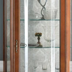 Hochwertige Vitrine im Barock Stil Dentro 214cm hoch