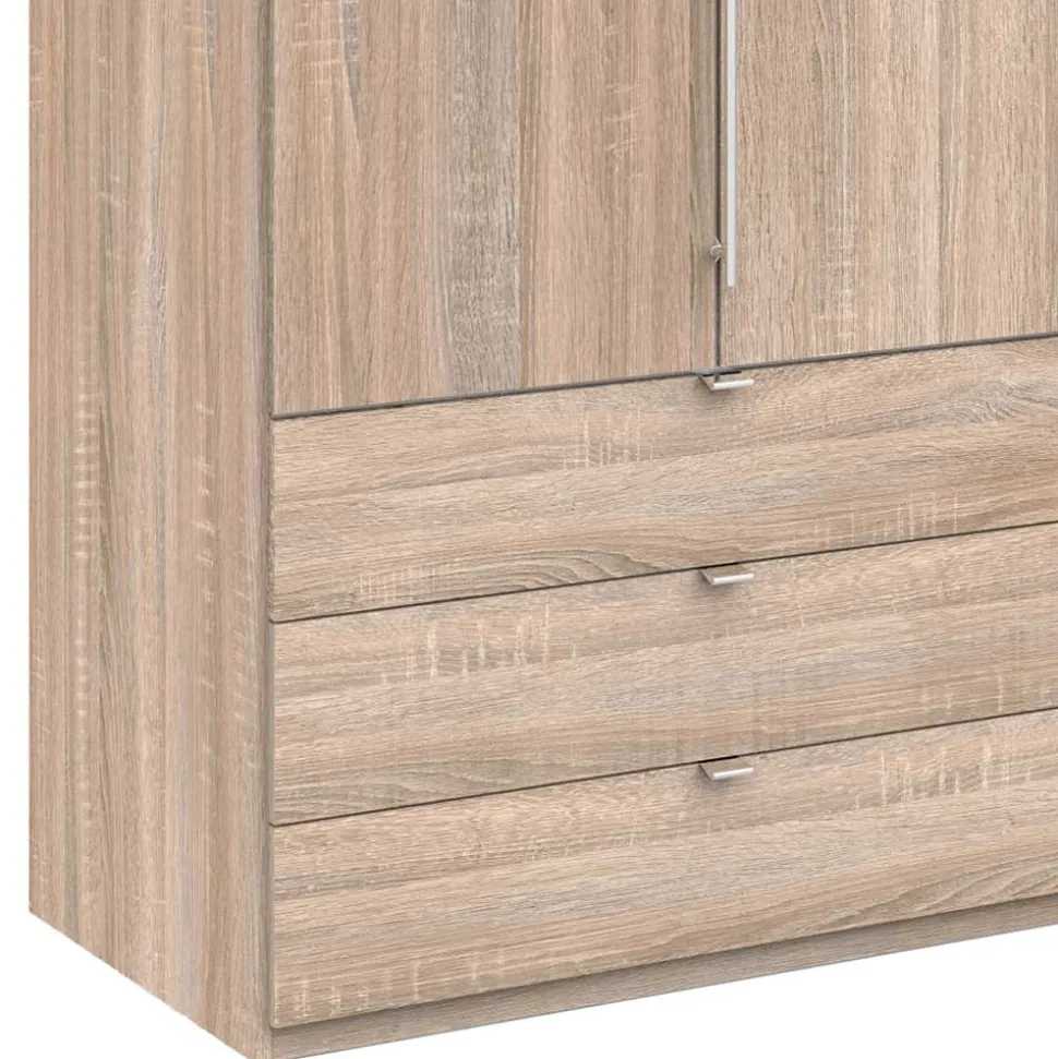 Hochwertiger Schlafzimmerschrank foliert Holzoptik - Zayun