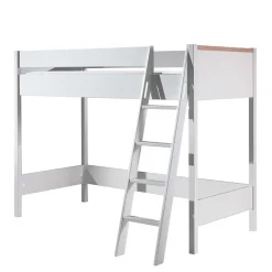 Hochwertiges Hochbett mit Schrank - Rikardio (dreiteilig)