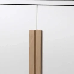 Hochwertiges Hochbett mit Schrank - Rikardio (dreiteilig)