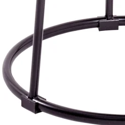 Hocker mit Samt Rosen Motiv - Henrics