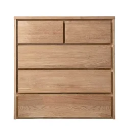 Hohe Kommode mit fünf Schubladen - Villa