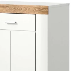 Hohe Kommode mit zwei Türen & drei Fächern - Hihat