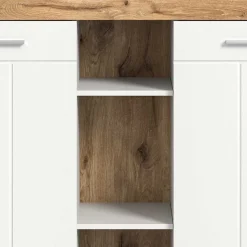 Hohe Kommode mit zwei Türen & drei Fächern - Hihat