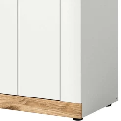 Hohe Kommode mit zwei Türen & drei Fächern - Hihat