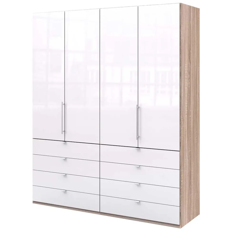 Hoher Kleiderschrank 2 türig - Bosays