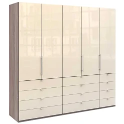 Hoher Schlafzimmer-Kleiderschrank mit zwölf Schubladen - Lavista