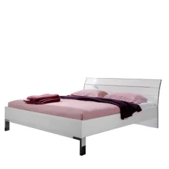 Hohes Bett Shaker in Weiß