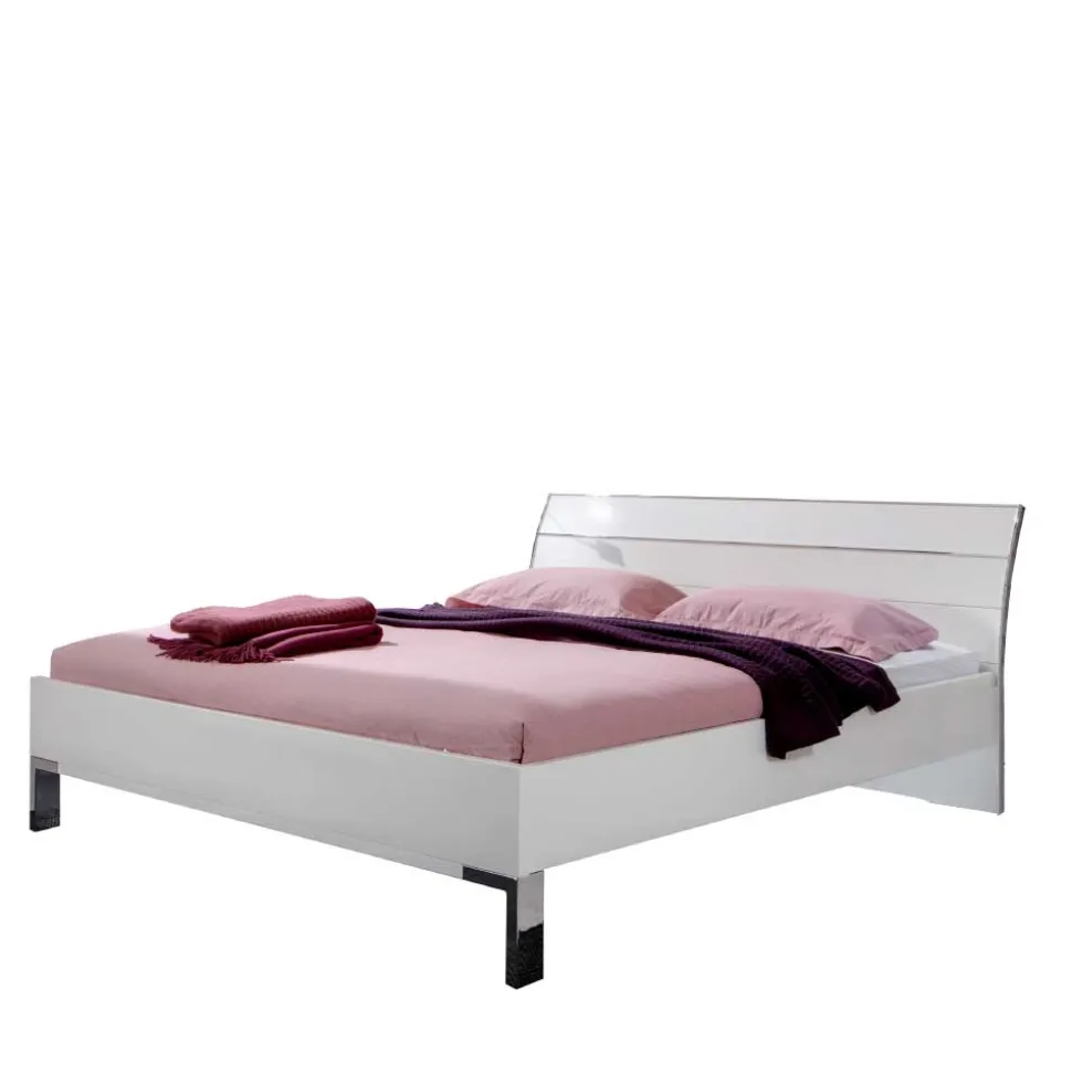 Hohes Bett Shaker in Weiß