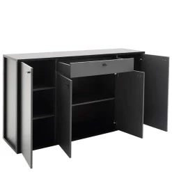 Hohes Sideboard in Grau & Anthrazit - Ridona