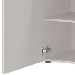 Hohes Sideboard in Hellgrau - Aquara