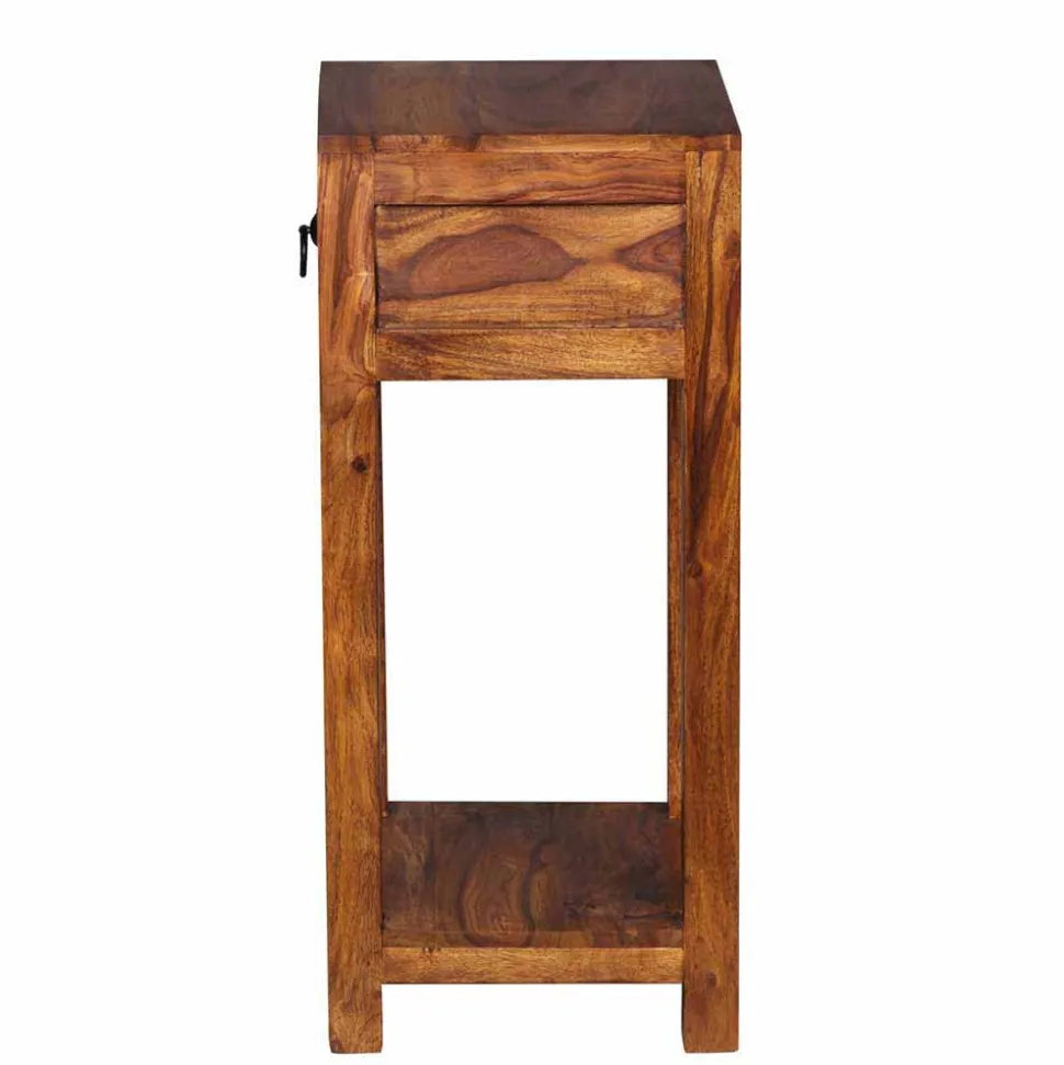 Holz Blumenständer Hoslo mit Schublade