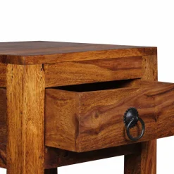 Holz Blumenständer Hoslo mit Schublade