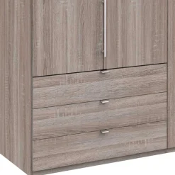 Holz Dekor Schlafzimmerschrank mit Falttüren - Crenba