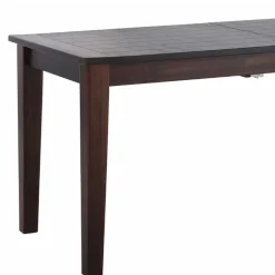 Holz Esstisch ausziehbar in dunklem Wenge Braun - Cervena