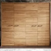 Holz Kleiderschrank mit Passepartout Rahmen - Cancun