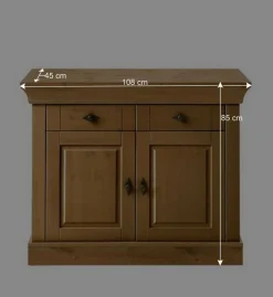 Holz Kommode Piatra im Landhaus Design