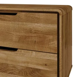 Holz Nachtkommode aus Wildeiche - Eavy